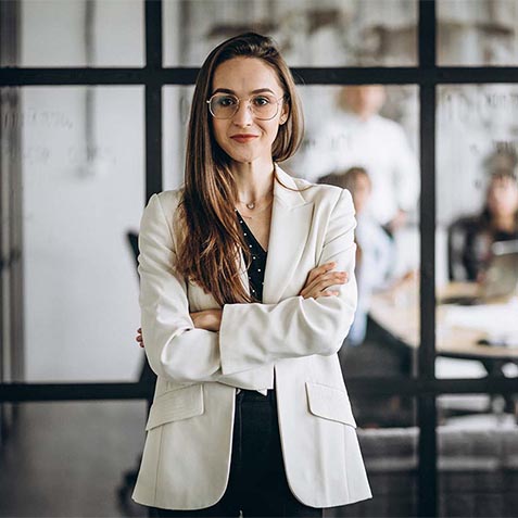 Executive business woman in an office